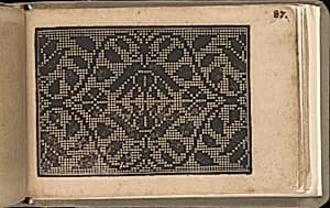 Schön newes Modelbuch (Page 87r) by Sigismundus Latomus