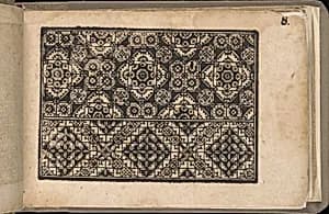 Schön newes Modelbuch (Page 8r) by Sigismundus Latomus