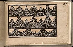 Schön newes Modelbuch (Page 95r) by Sigismundus Latomus