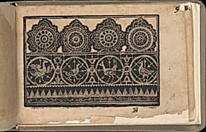 Schön newes Modelbuch (Page 97r) by Sigismundus Latomus