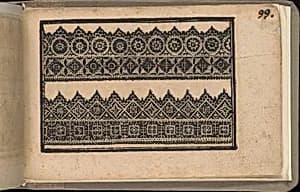 Schön newes Modelbuch (Page 99r) by Sigismundus Latomus
