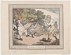 School for Honour by Thomas Rowlandson|James Brydges Willyams|Thomas Rowlandson