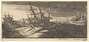 Sea Storms by Wenceslaus Hollar|Peter Stent