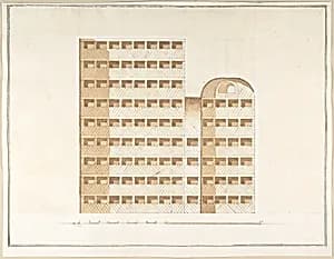 Section of a Columbarium by Pietro Paolo Coccetti (Cocchetti)