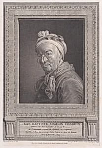 Self-portrait by Jean Siméon Chardin|Justus Chevillet|Justus Chevillet