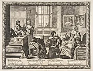 Shoemaker (Le Cordonnier) by Abraham Bosse|Jean I Leblond