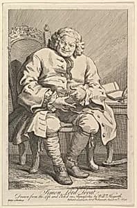 Portrait of Simon Fraser, 11th Lord Lovat|William Hogarth