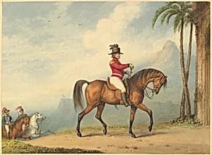 Sir John Floyd on Horseback by Richard Westall|Sir John Floyd, 1st Baronet