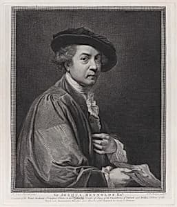 Sir Joshua Reynolds by Sir Joshua Reynolds|John Keyse Sherwin|Sir Joshua Reynolds