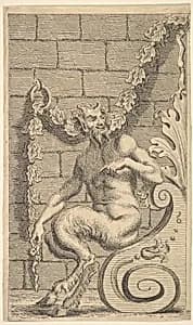 Sitting Satyrs by G. King
