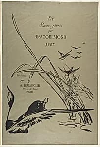 Six Eaux-fortes par Bracquemond