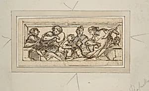 Six Music-Making Figures