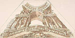 Sketch for Ceiling Panel by Anonymous, Italian, 16th century