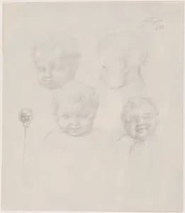 Sketch for Children's Heads
