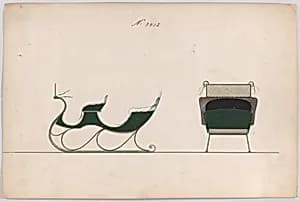 Sleigh #3412 by Brewster & Co.