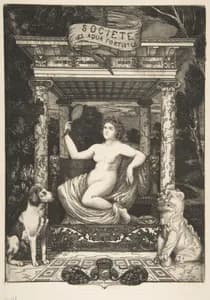 Portrait of Cadart & Luquet|Félix Bracquemond