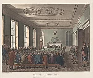 Society of Agriculture by Rudolph Ackermann, London|Thomas Rowlandson|Joseph Constantine Stadler|Auguste Charles Pugin