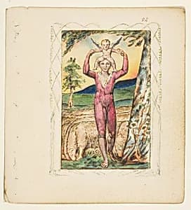 Songs of Experience: Frontispiece by William Blake
