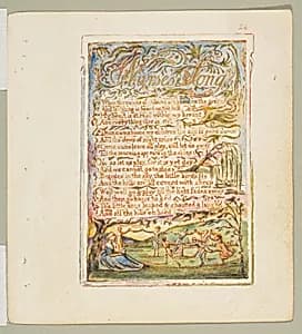 Songs of Innocence: Nurse's Song by William Blake