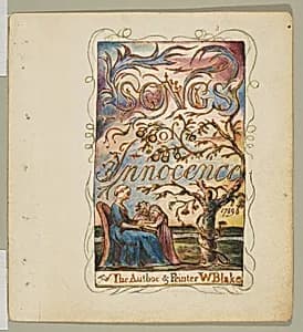Songs of Innocence: Title Page by William Blake