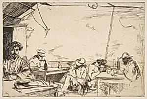 Soupe à trois sous by James McNeill Whistler