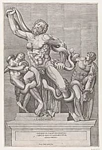 Speculum Romanae Magnificentiae: Laocoon by Claudio Duchetti|Nicolas Beatrizet