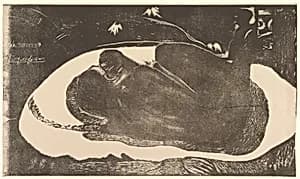 Spirit of the Dead Watching by Paul Gauguin