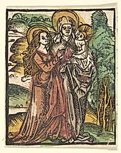 St. Anne (copy) by Hans Baldung (called Hans Baldung Grien)