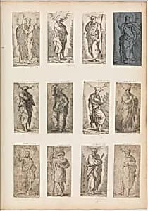St. Bartholomew by Anonymous, Italian, 16th to 17th century|Master F. P.