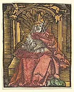 St. Erasmus (copy) by Hans Baldung (called Hans Baldung Grien)