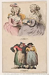 St. James's and St. Giles's by S. W. Fores|Thomas Rowlandson|Henry Wigstead