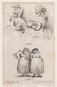 St James's and St Giles's by Thomas Rowlandson|S. W. Fores