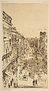 St. James's Street--June 1878 by James McNeill Whistler