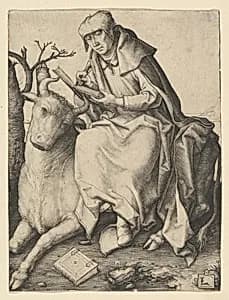 St. Luke by Lucas van Leyden