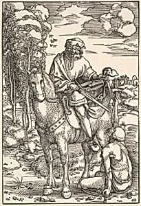 St. Martin on Horseback by Hans Baldung (called Hans Baldung Grien)