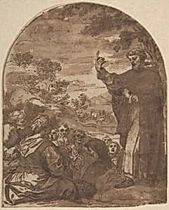 St. Vincent Ferrer Preaching by Alonso Cano