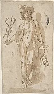 Standing Figure of Mercury by Anonymous, Spanish, School of Seville, 17th century