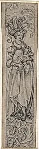 Standing Woman by Lucas Cranach the Elder