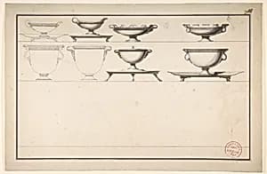 Studies of Eight Silver Pieces