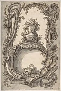 Study for a Cartouche