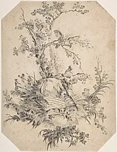 Study for a Pastoral Scene by Jean-Baptiste Huet I