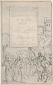 Study for a Title Page by Carl Alexander von Heideloff