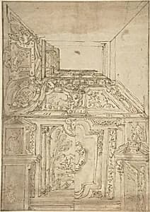 Study for a Vault by Anonymous, Italian, 17th century