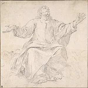 Study for Christ as Mediator by Jean Daret