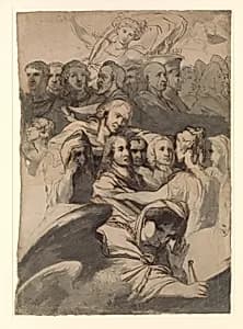 Study for "Divine Justice"
