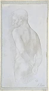 Study of a Figure by Alphonse Legros