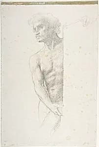 Study of a Figure by Alphonse Legros