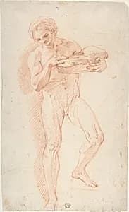 Study of a Nude Man by Corrado Giaquinto
