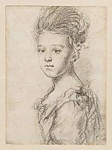 Study of a Young Girl by Sir Godfrey Kneller
