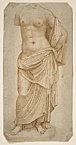 Study of an Antique Statue